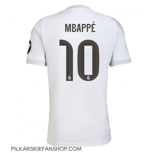 Koszulka piłkarska Real Madrid Kylian Mbappe #10 Strój Domowy 2025-26 tanio Krótki Rękaw Koszulka piłkarska Real Madrid Kylian Mbappe #10 Strój Domowy 2025-26 tanio Krótki Rękaw